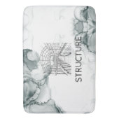 Leeds Tone Watercolor Blanket Badematte (Vorderseite Vertikal)