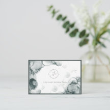 Leeds Tone Watercolor Business Cards