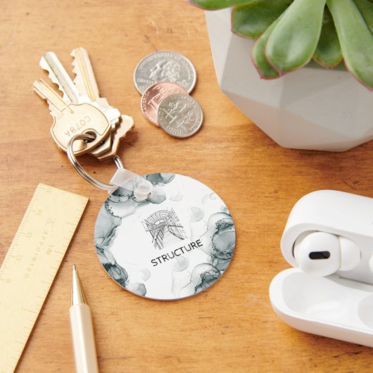 Leeds Tone Watercolor Schlüsselanhänger (Schreibtisch)