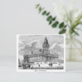 Leeds Townhall Postkarte (Stehend Vorderseite)