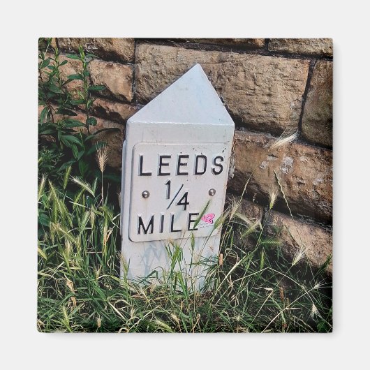 Leeds-Viertelmeile Magnet (Vorne)