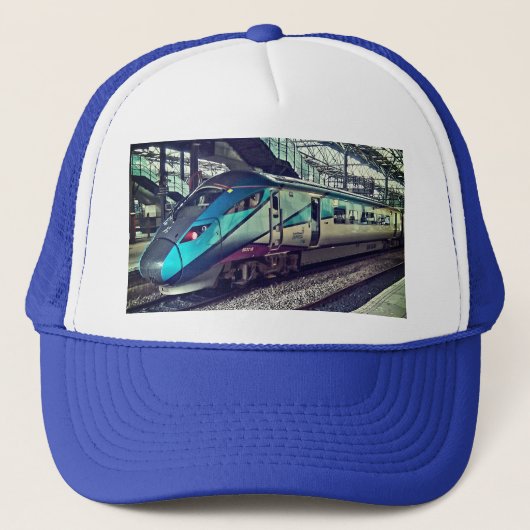 Leeds-Zug Truckerkappe (Vorderseite)