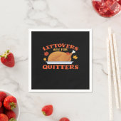 Leeftovers sind für Quitters Classic Creative Läss Serviette (Beispiel)