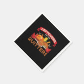 Leeftovers sind für Quitters minimal kreativ Serviette (Ecke)