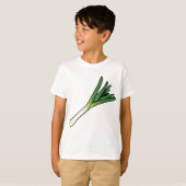 Leek Gemüse T-Shirt (Vorne ganz)