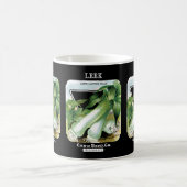 Leek-Seed-Packungs-Etikett Kaffeetasse (Mittel)