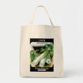 Leek-Seed-Packungs-Etikett Tragetasche (Vorne)