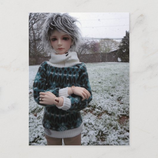 Leekeworld Minute, asiatische durch Gelenk Postkarte (Vorderseite)