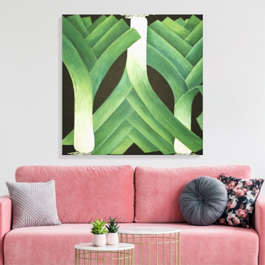 Leeks 2014 leinwanddruck (Insitu (Wohnzimmer))