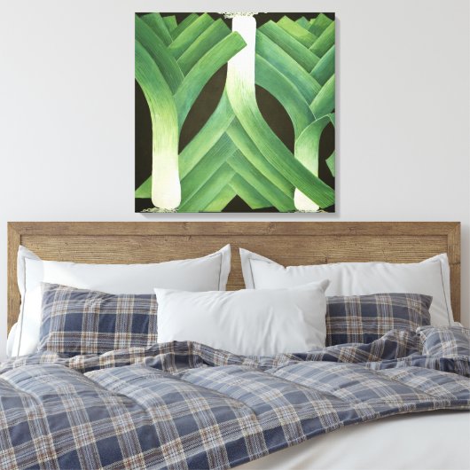 Leeks 2014 leinwanddruck (Insitu (Schlafzimmer))