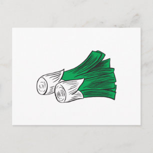 Leeks Postkarte