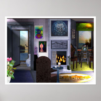 LeeMarie's Art Design Die Karte Poster