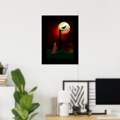 LeeMarie's Zeichnung .Hallo Poster (Heimbüro)