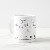 Leendert Peptidname Tasse (Vorderseite Links)