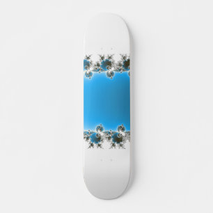 Leenece - Blaues Fraktal Skateboard