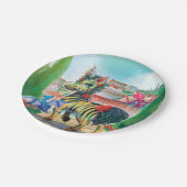 LeeNeigh-Papierplatte Pappteller (Schrägansicht)