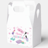 Leepover Schlummer Party rosa lila zwischen Geschenkschachtel (Offen)