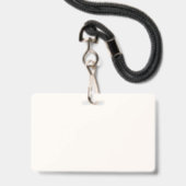 LEER AUSWEIS (Vorderseite mit Lanyard)