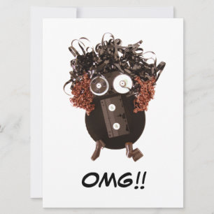 Leer Clever Cool Lustig OMG Analoge Medien