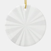 Leer - Erstellen Sie Ihr eigenes Personalisiertes Keramik Ornament (Vorne)