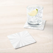 Leer - Erstellen Sie Ihr eigenes Personalisiertes Rechteckiger Pappuntersetzer (Vor Ort)