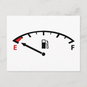 Leer laufen postkarte