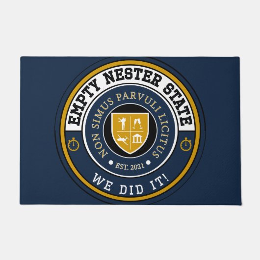 Leer Nest Staat - Wir haben es getan! - Türmatte (Vorderseite)