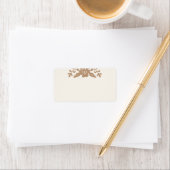 Leer | Vintage Bibliothek Adressaufkleber (Insitu)