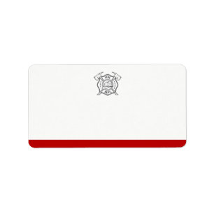 Leeradresse des Malteserkreuz-Symbol-  Adressaufkleber
