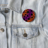 Leerblasen - Lila/orange Button (Beispiel)
