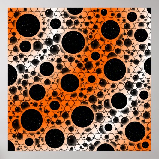 Leerblasen - weiß/orange poster (Vorne)