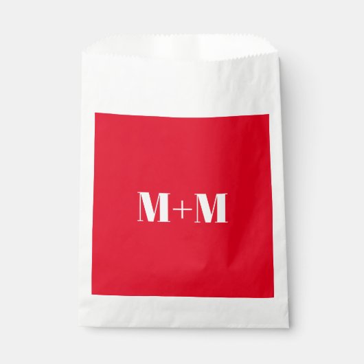 Leerbuchstaben anpassen rot geschenktütchen (Vorderseite)