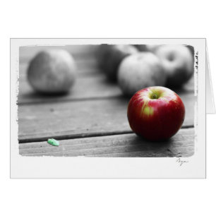 leere Anlassapfelphotographie