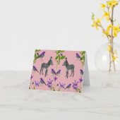 Leere Anmerkungs-Karte Karte (Gelbe Blume)