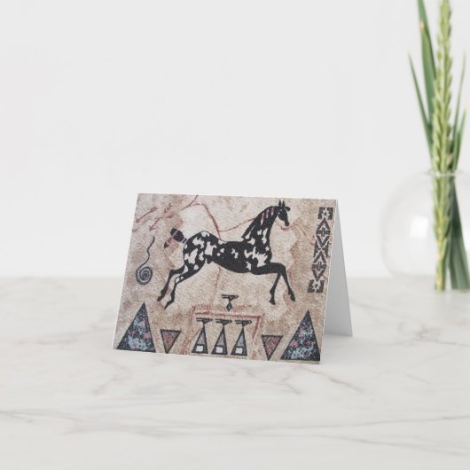 Leere Anmerkungs-Karte--Ureinwohner-Kunst Karte (Vorderseite)