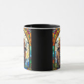 Leere anpassbare Büffel, Bison-Wildtier Tasse (Zentrum)
