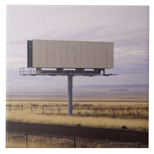 Leere Anschlagtafel Fliese (Vorderseite)