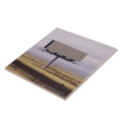 Leere Anschlagtafel Fliese (Seite)