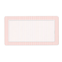 Leere Babypink-Strippetiketten