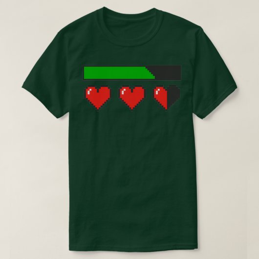 Leere Batterie und Leere Lebensdauer T-Shirt (Design vorne)