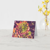 leere Begrüßungskarte Karte (Gelbe Blume)