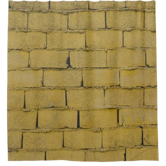 Leere Betonmauer Duschvorhang (Vorderseite)