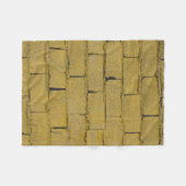 Leere Betonmauer Fleecedecke (Vorderseite (Horizontal))