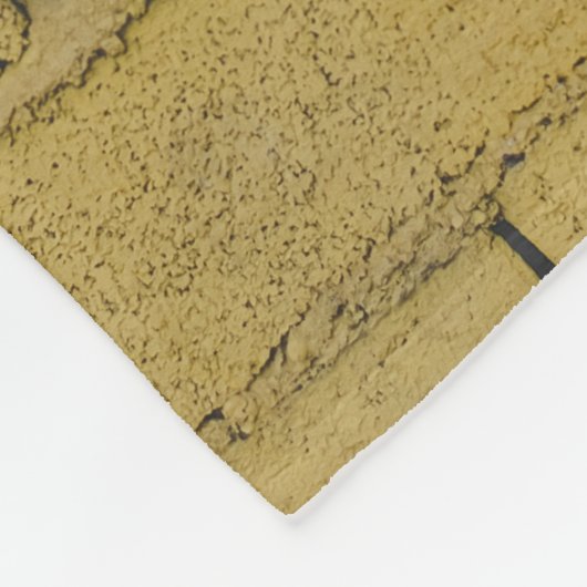 Leere Betonmauer Fleecedecke (Ecke)