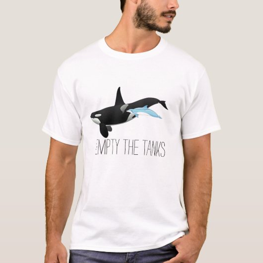 Leere den Tanks Dolphin Free Orca Killer Whale (Vorderseite)