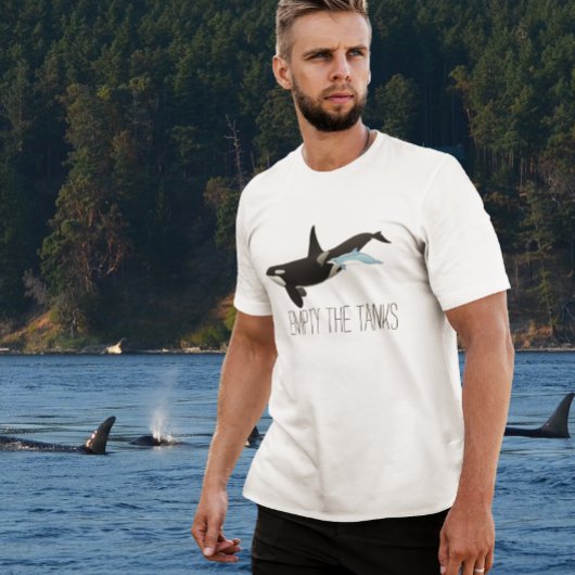 Leere den Tanks Dolphin Free Orca Killer Whale