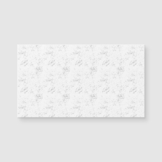 Leere Design Achtzehn Magnetkarte (Vorderseite)