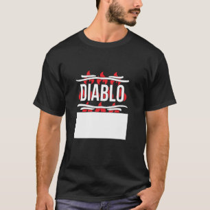 Leere Diablo Hot Sauce Gruppenkostüm T-Shirt