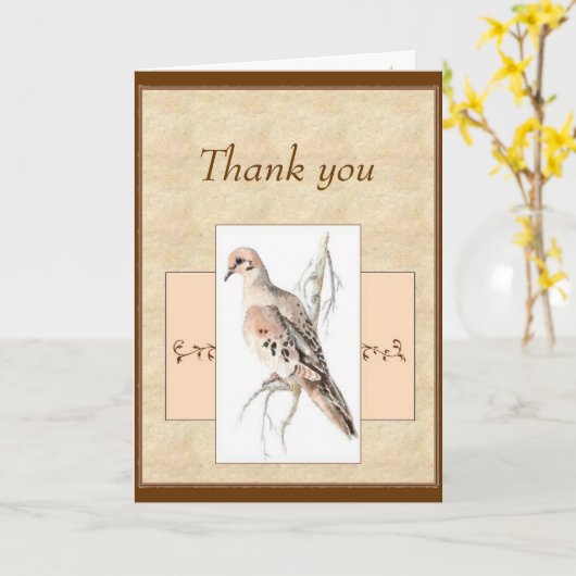 Leere drinnen danke dir, dass du die Tote beklagst Karte (Gelbe Blume)