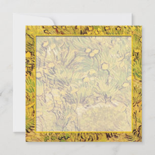 leere Einladung für Herbstpartys